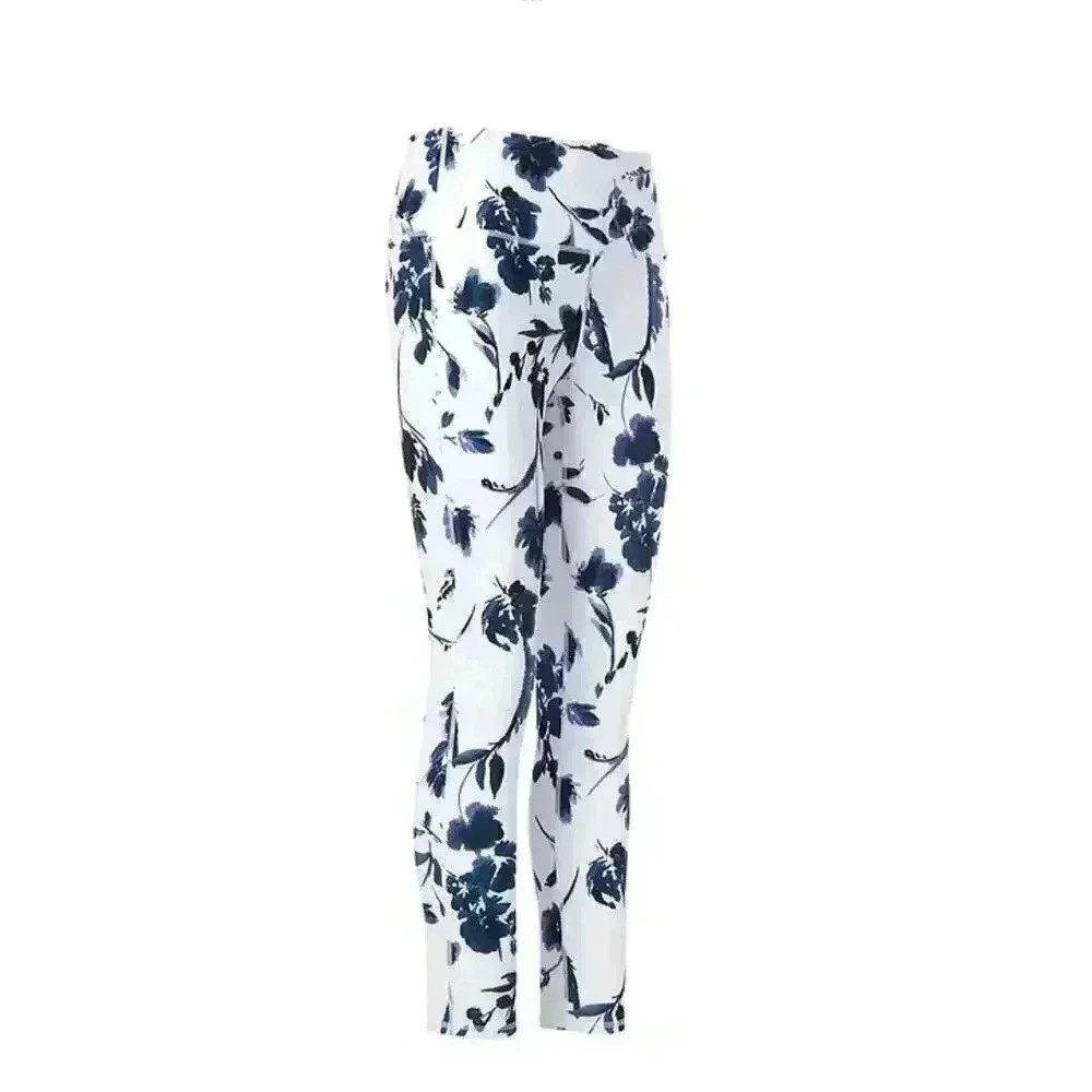ATHLETA WATER FLOWER 7/8 TIGHT SIZE XS